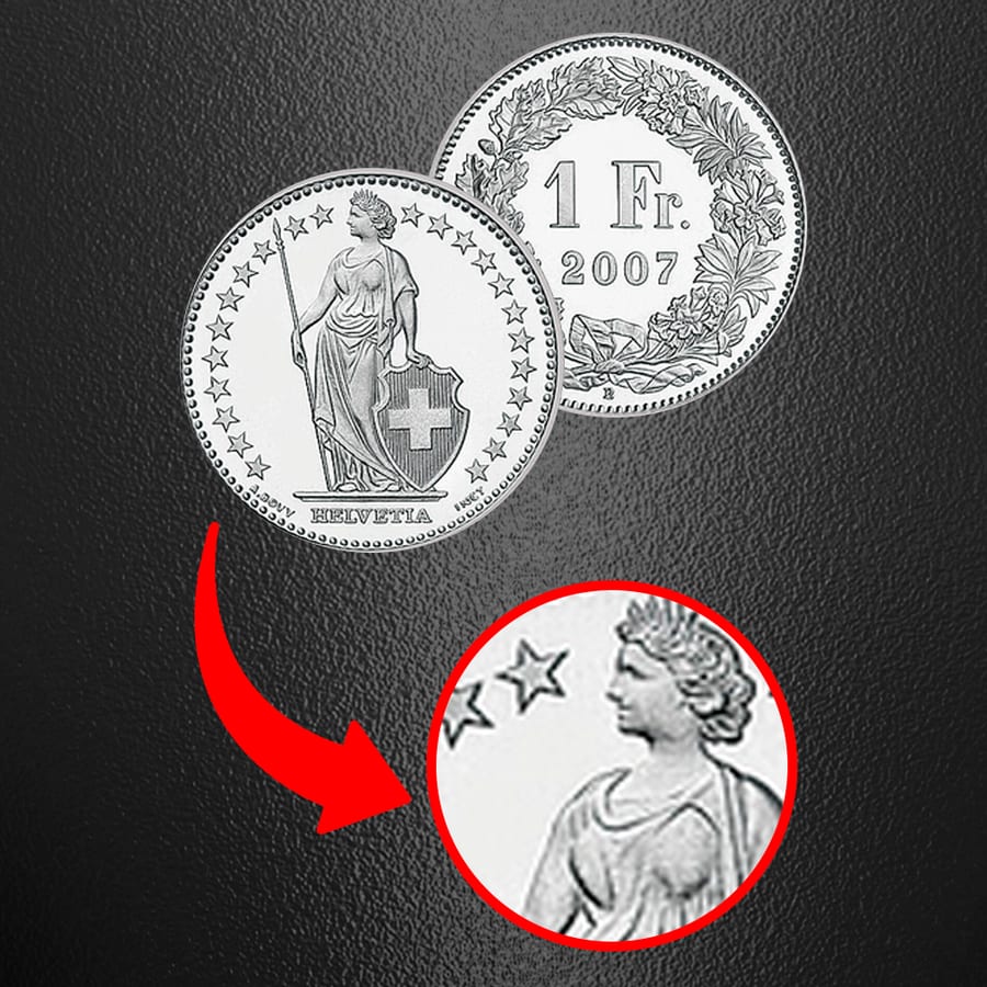 Pièce 10 francs « Helvetia »